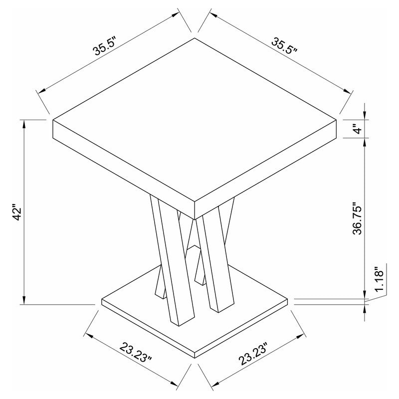 Freda Bar Table