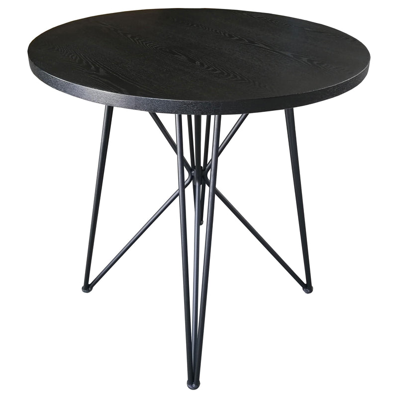 Rennes Round Table Black and Gunmetal image