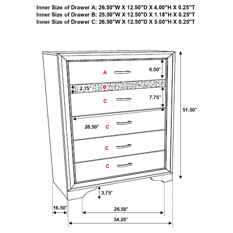 Miranda Bedroom Set with Storage