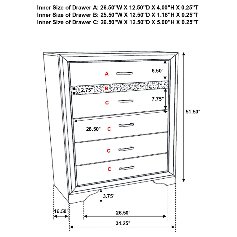 Miranda Bedroom Set with Storage
