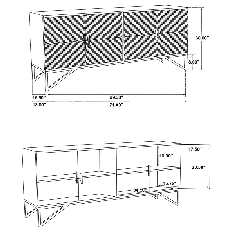 Riddell Accent Cabinets