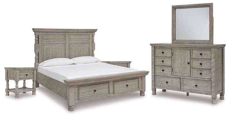 Harrastone Bedroom Set