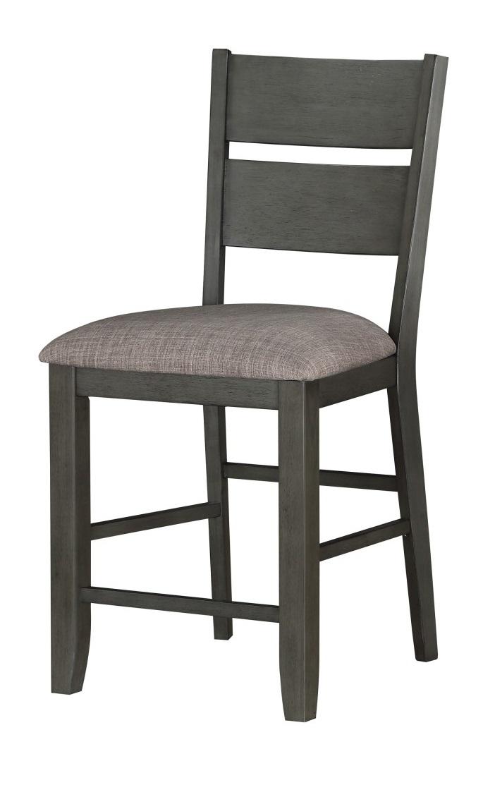 Homelegance Baresford Counter Height Chair in Gray (Set of 2)