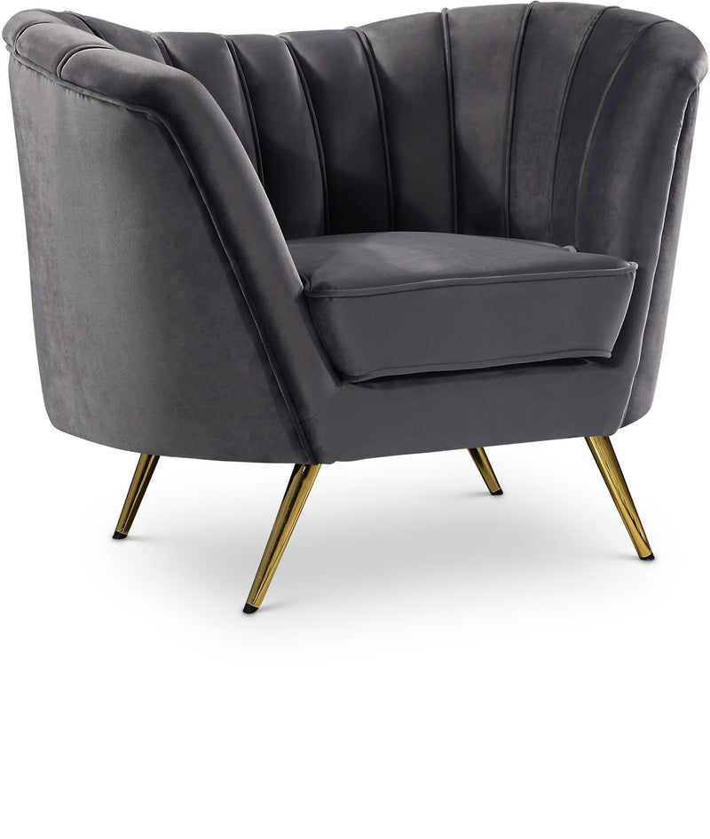 Margo Grey Velvet Chair image