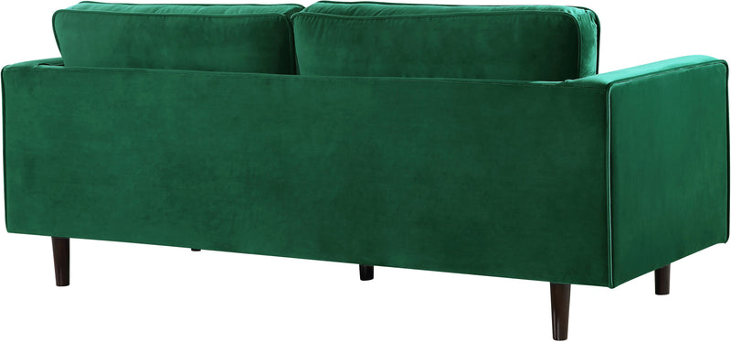 Emily Green Velvet Sofa