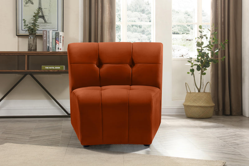 Limitless Cognac Velvet Modular Chair