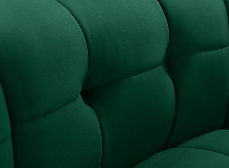 Limitless Green Velvet Modular Chair