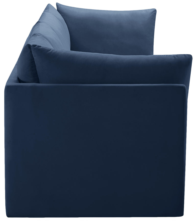 Jacob Navy Velvet Modular Sofa