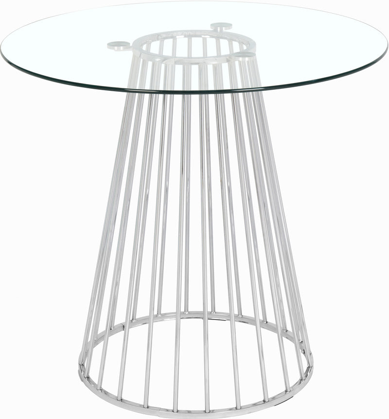 Gio Chrome Counter Height Table