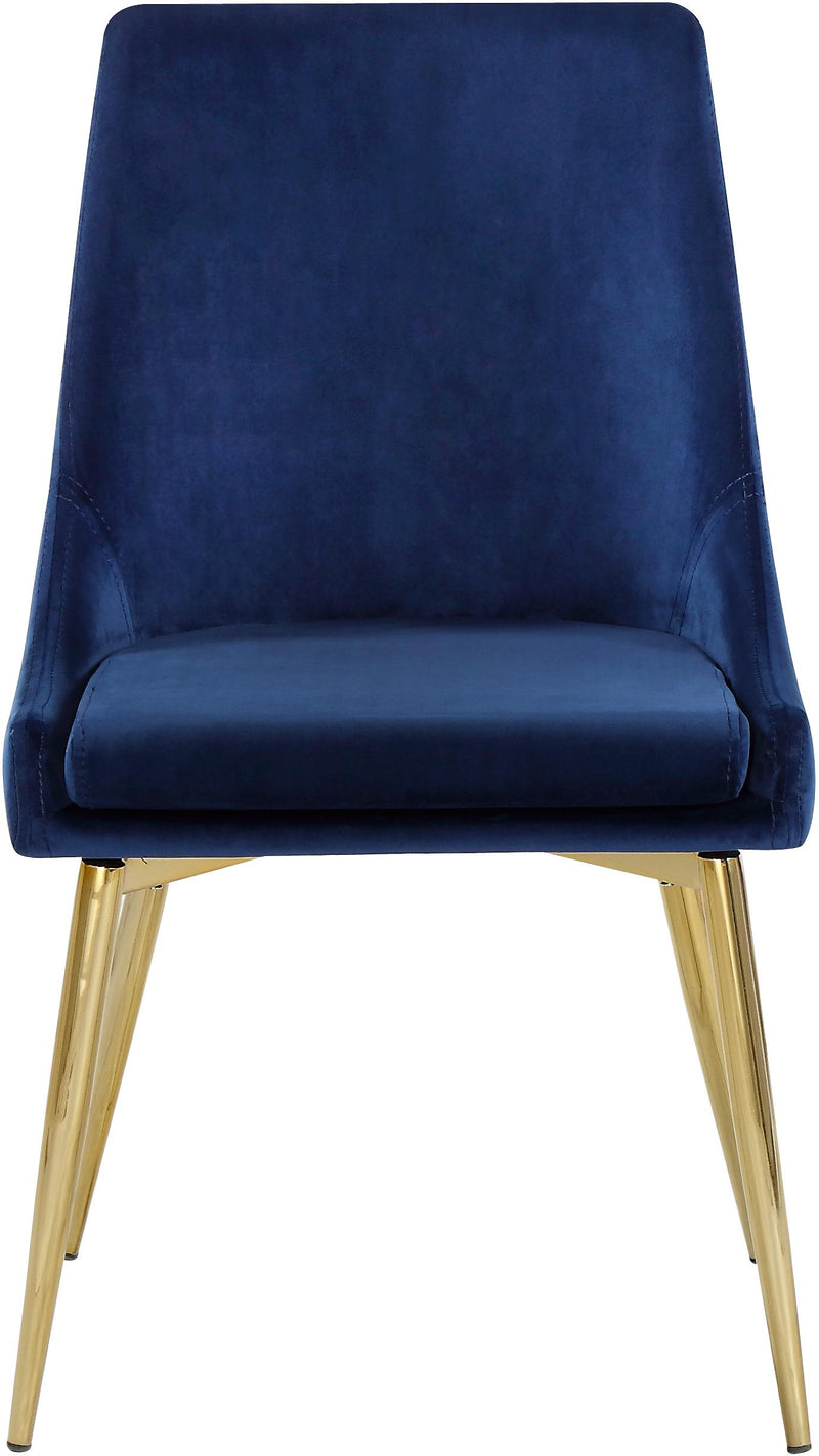 Karina Navy Velvet Dining Chair