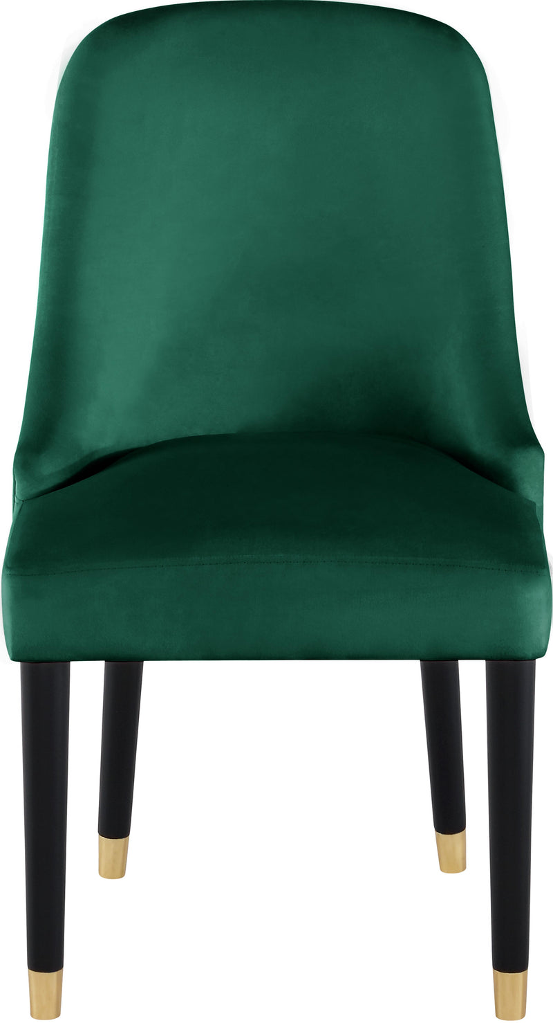 Omni Green Velvet Dining Chair